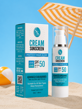 Cream Sunscreen with SP50+