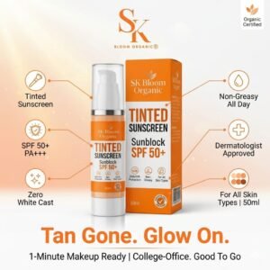 Tinted sunscreen